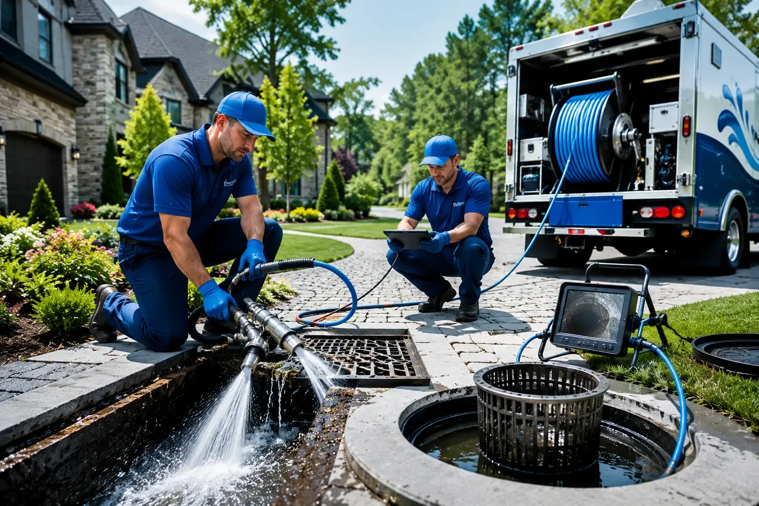 Local outdoor drain cleaning professionals in Kesley, IA